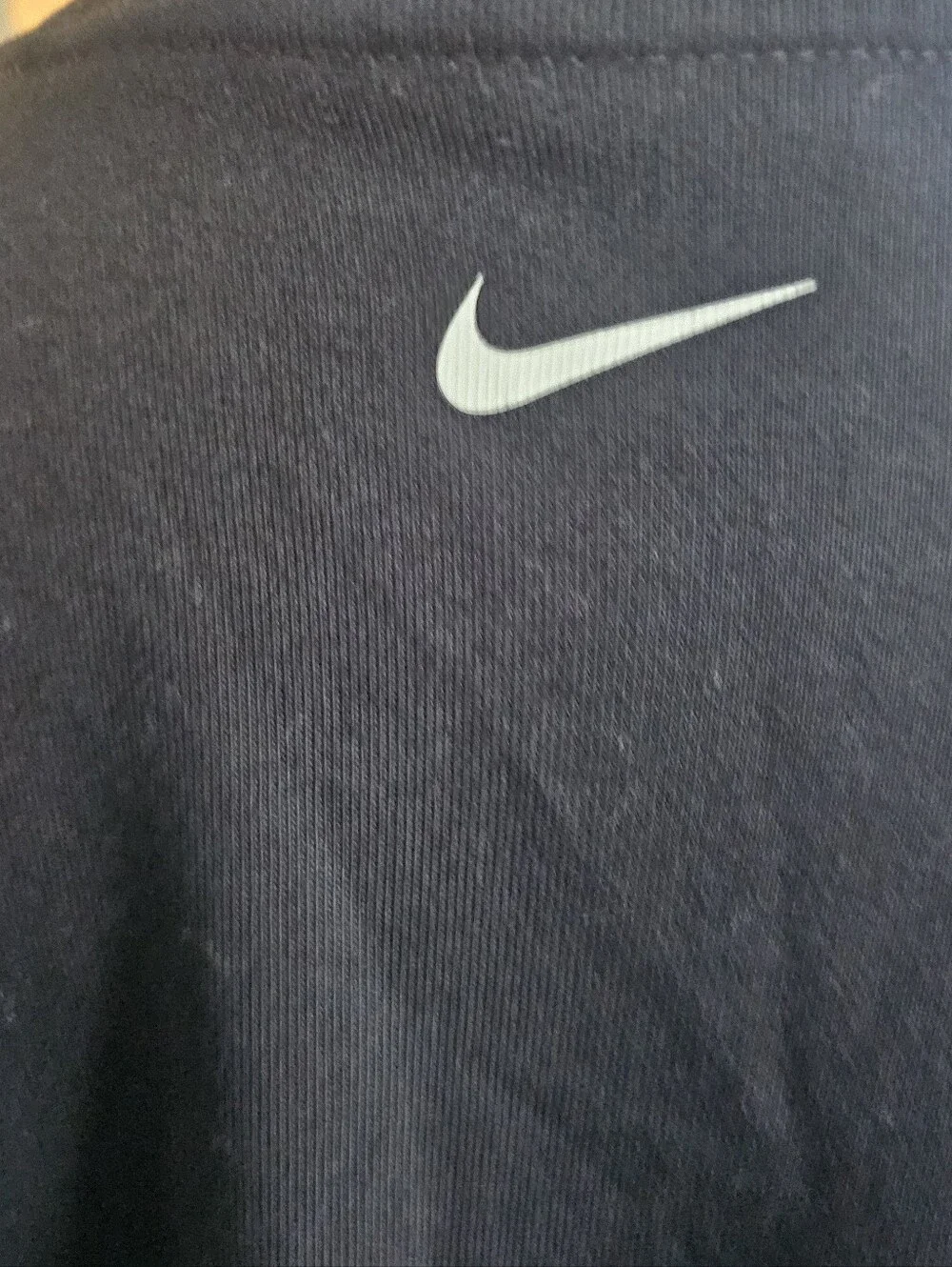 Nike Black Crewneck with Soft Pink NIKE Print